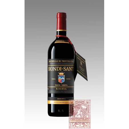 BRUNELLO DI MONTALCINO TENUTA "GREPPO" RISERVA 2004 - BIONDI SANTI