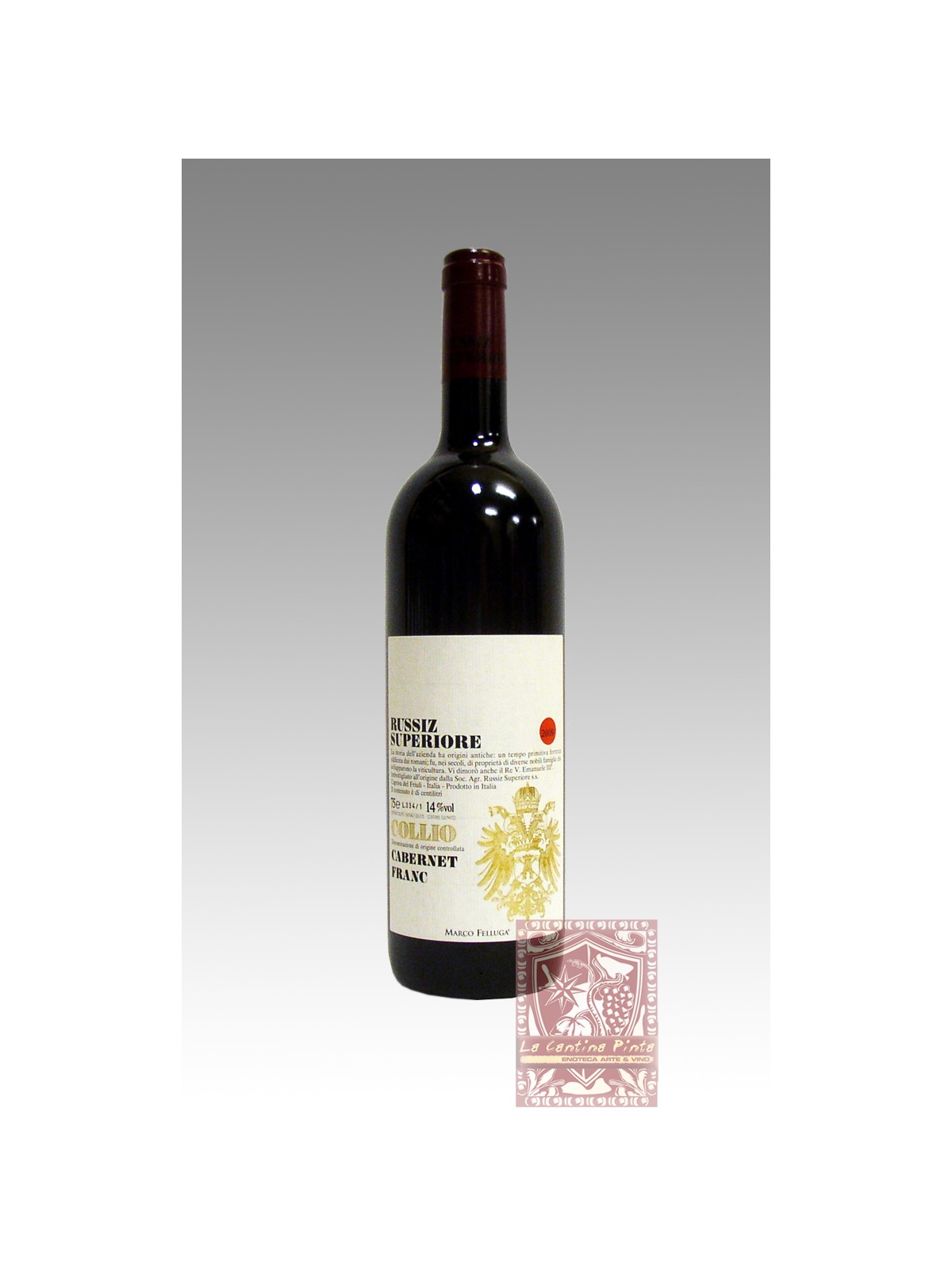 CABERNET FRANC 2010 RUSSIZ SUPERIORE - MARCO FELLUGA
