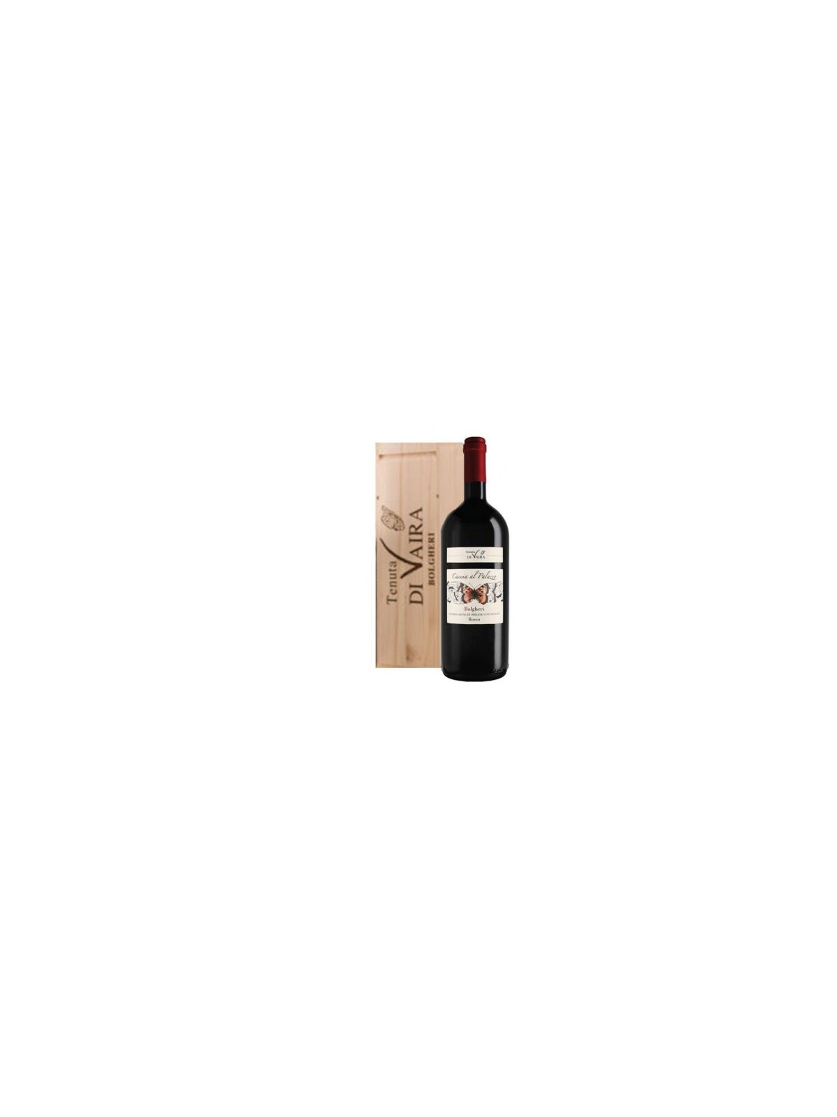 CACCIA AL PALAZZO 2021 BOLGHERI ROSSO MAGNUM 1,5 LT - TENUTA DIVAIRA