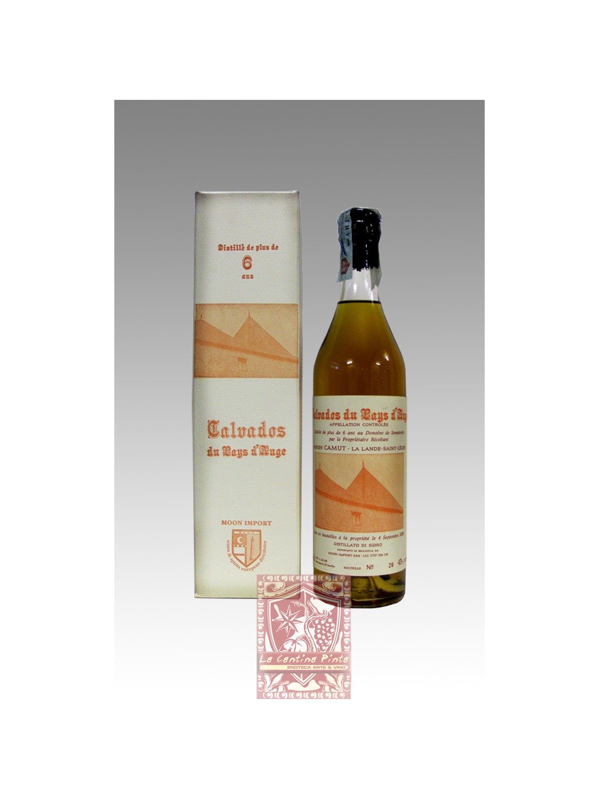 CALVADOS DU PAYS D'AUGE AOC 6 ANS - ADRIEN CAMUT