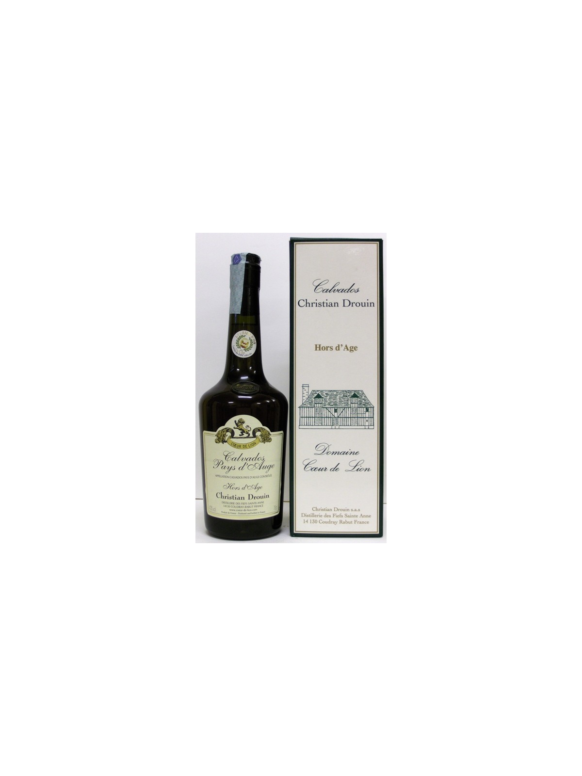 CALVADOS DU PAYS D'AUGE HORS D'AGE AOC - CHRISTIAN DROUIN