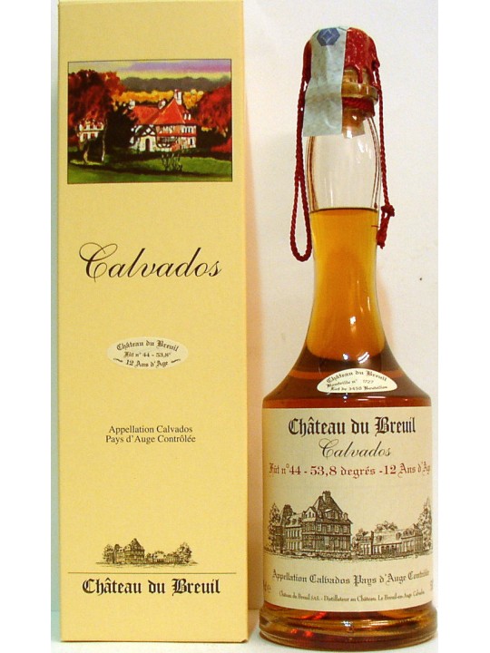 CALVADOS PAYS D'AUGE AOC CHATEAU DU BREUIL 13 ANS D'AGE FUT N.97