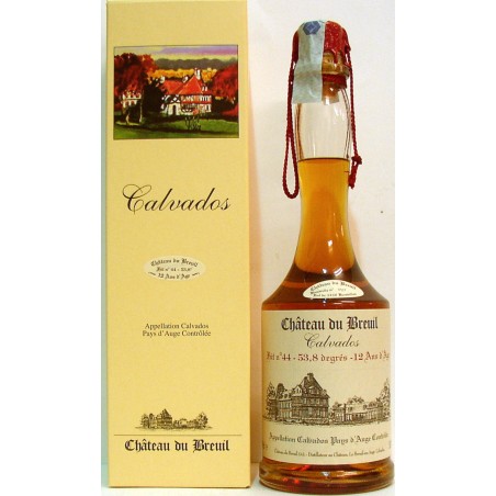 CALVADOS PAYS D'AUGE AOC CHATEAU DU BREUIL 13 ANS D'AGE FUT N.97