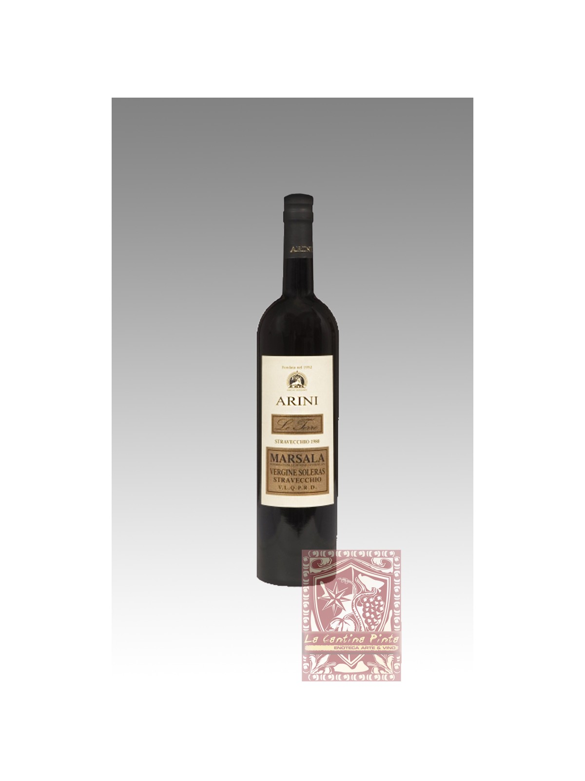 MARSALA VERGINE SOLERAS  LE TERRE STRAVECCHIO 1980 - ARINI