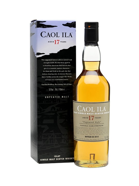 CAOL ILA SINGLE MALT SCOTCH WHISKY 17 YO UNPEATED STILE SPECIAL RELEASE 2015 DIAGEO