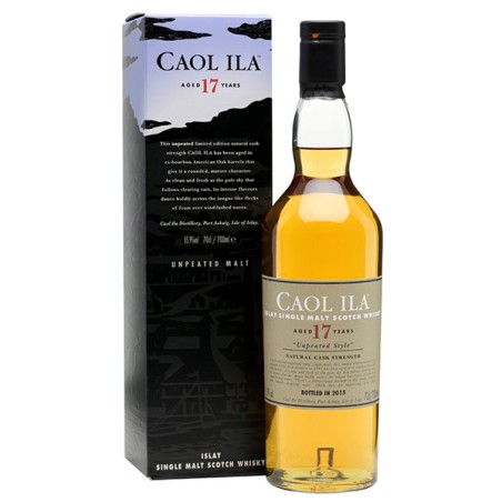 CAOL ILA SINGLE MALT SCOTCH WHISKY 17 YO UNPEATED STILE SPECIAL RELEASE 2015 DIAGEO