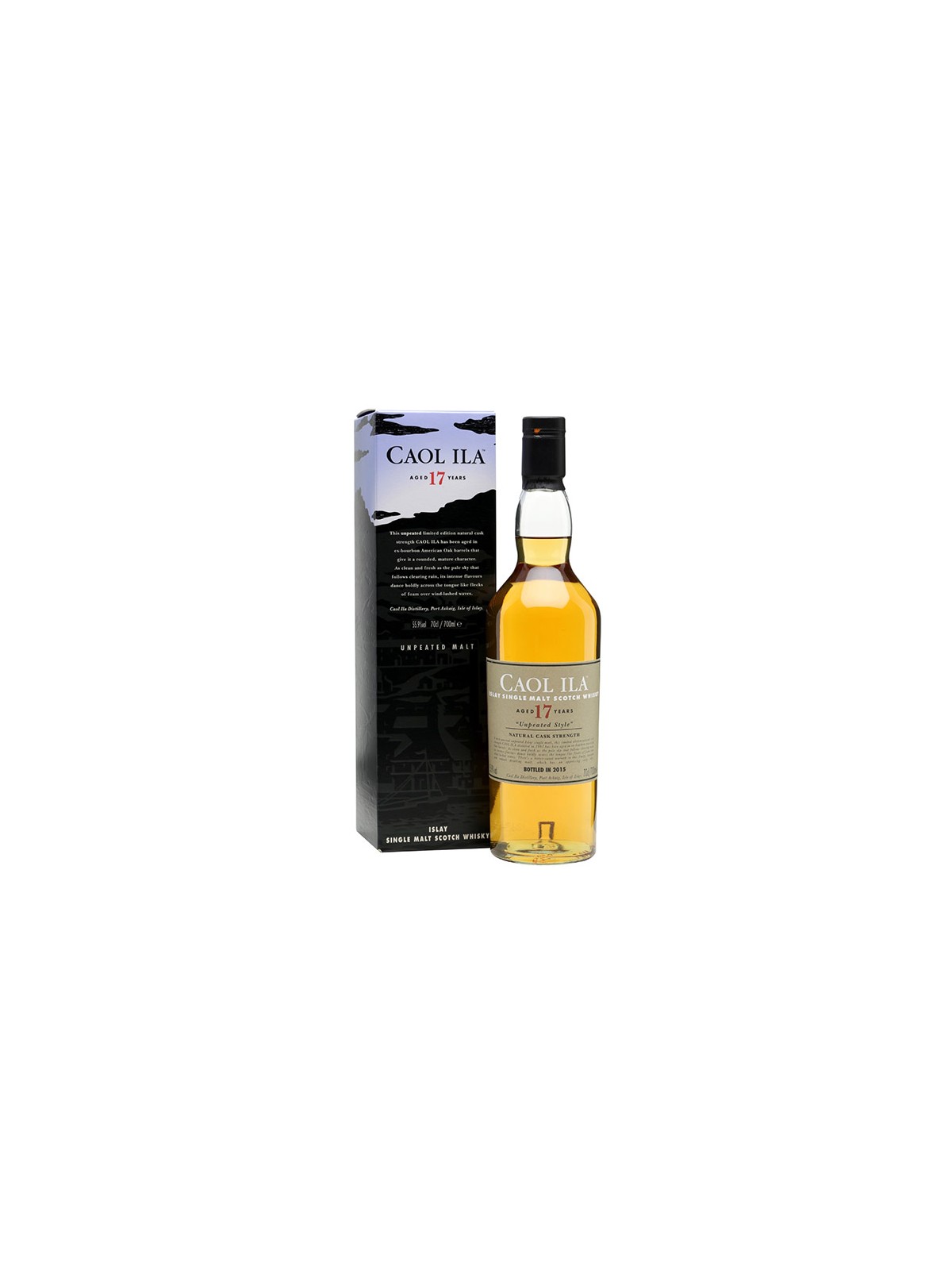 CAOL ILA SINGLE MALT SCOTCH WHISKY 17 YO UNPEATED STILE SPECIAL RELEASE 2015 DIAGEO
