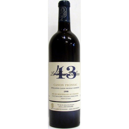 CANON FRONSAC LA FLEUR CAILLEAU 43  1998 - PAUL ET PASCALE BARRE