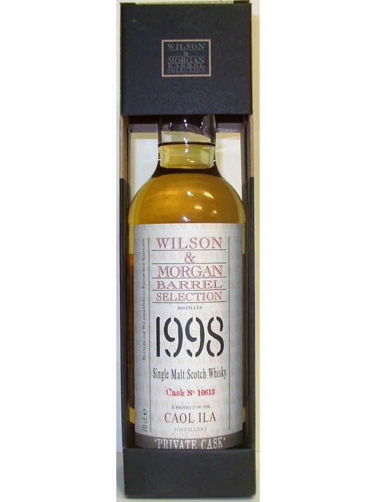 CAOL ILA 1998 16 Y.O.SINGLE MALT SCOTCH WHISKY PRIVATE CASK, WILSON & MORGAN