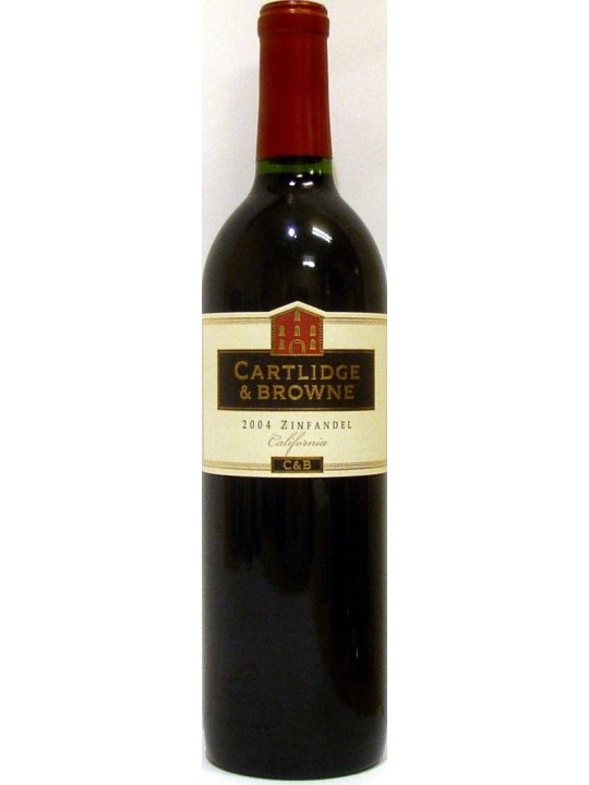 CARTLIDGE & BROWNE ZINFANDEL 2004