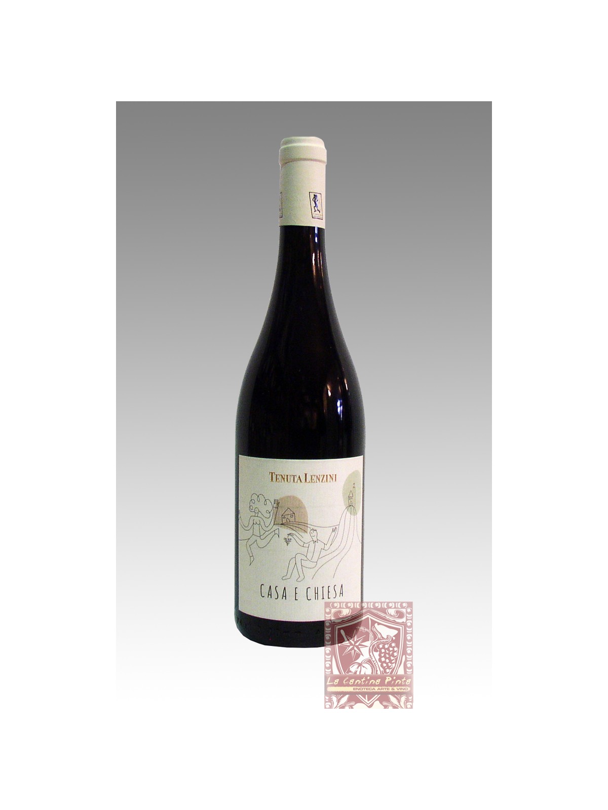 CASA E CHIESA MERLOT 2023- TENUTA LENZINI BIO