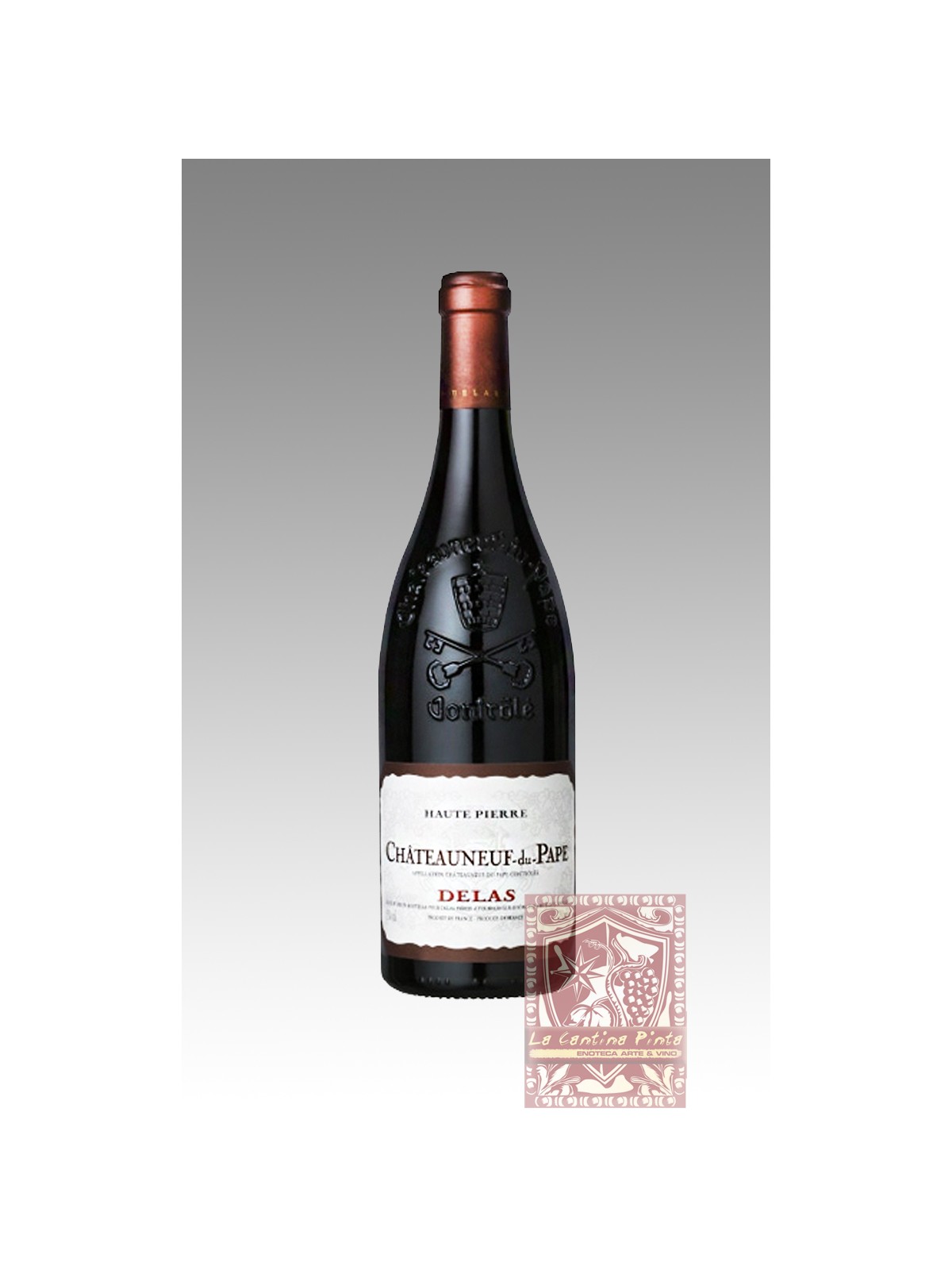 CHATEAUNEUF DU PAPE ROUGE 2019 HAUTE PIERRE - DELAS FRERES