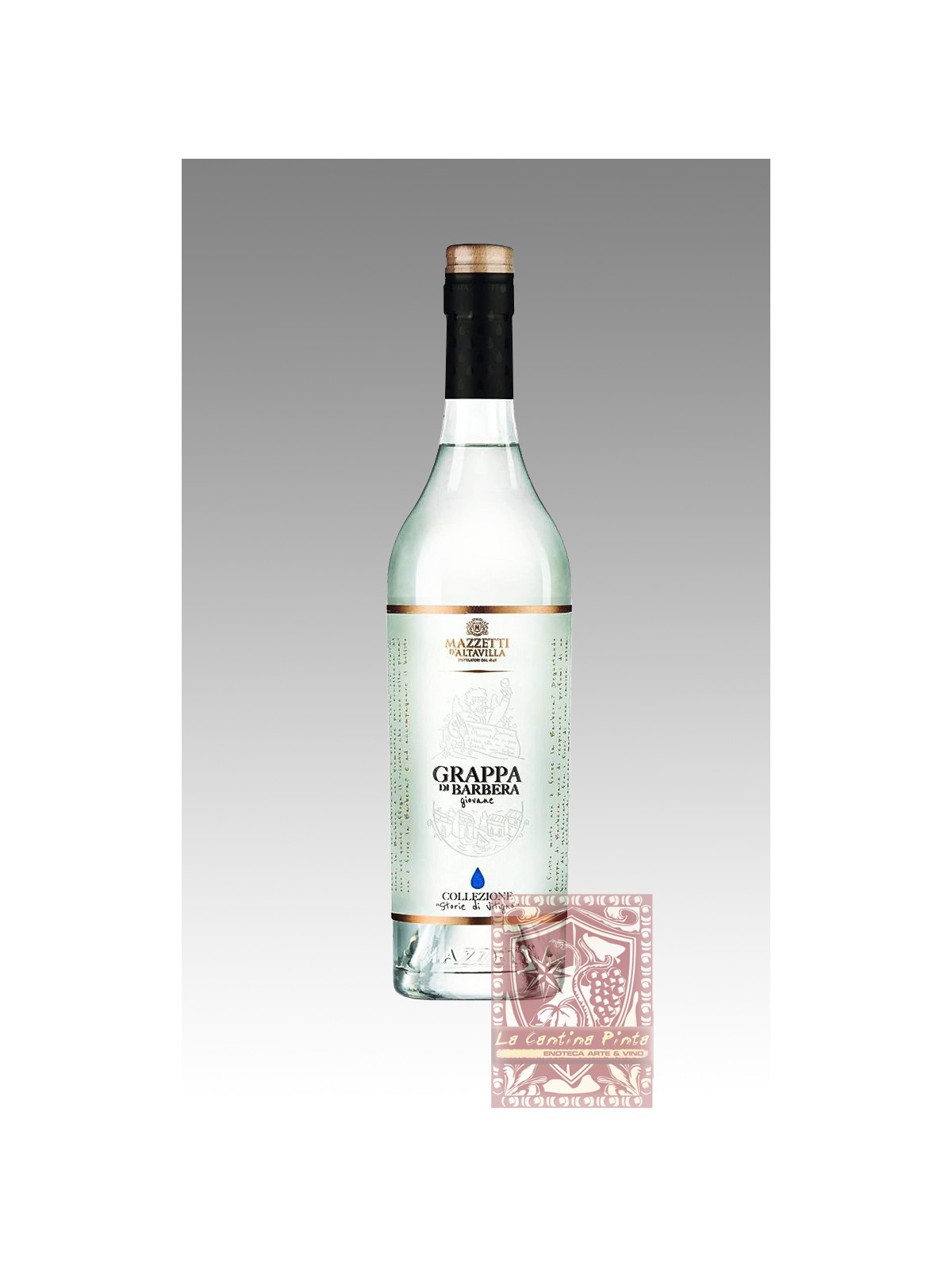 STORIE DI VITIGNO GRAPPA DI BARBERA GIOVANE - MAZZETTI D'ALTAVILLA