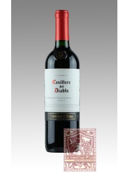 CASILLERO DEL DIABLO RESERVA 2015 CABERNET SAUVIGNON, VALLE DE RAPEL - CONCHA Y TORO -