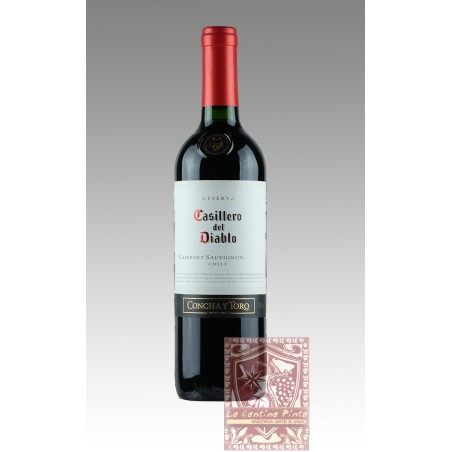 CASILLERO DEL DIABLO RESERVA 2015 CABERNET SAUVIGNON, VALLE DE RAPEL - CONCHA Y TORO -