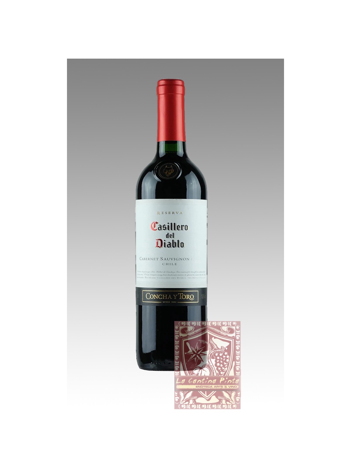 CASILLERO DEL DIABLO RESERVA 2015 CABERNET SAUVIGNON, VALLE DE RAPEL - CONCHA Y TORO -