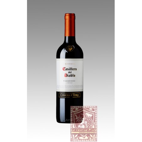CASILLERO DEL DIABLO RESERVA 2015 CARMENERE, VALLE DE RAPEL - CONCHA Y TORO