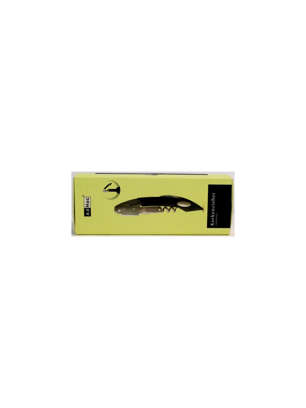 CAVATAPPI EASYPULL INOX NERO HADHOC