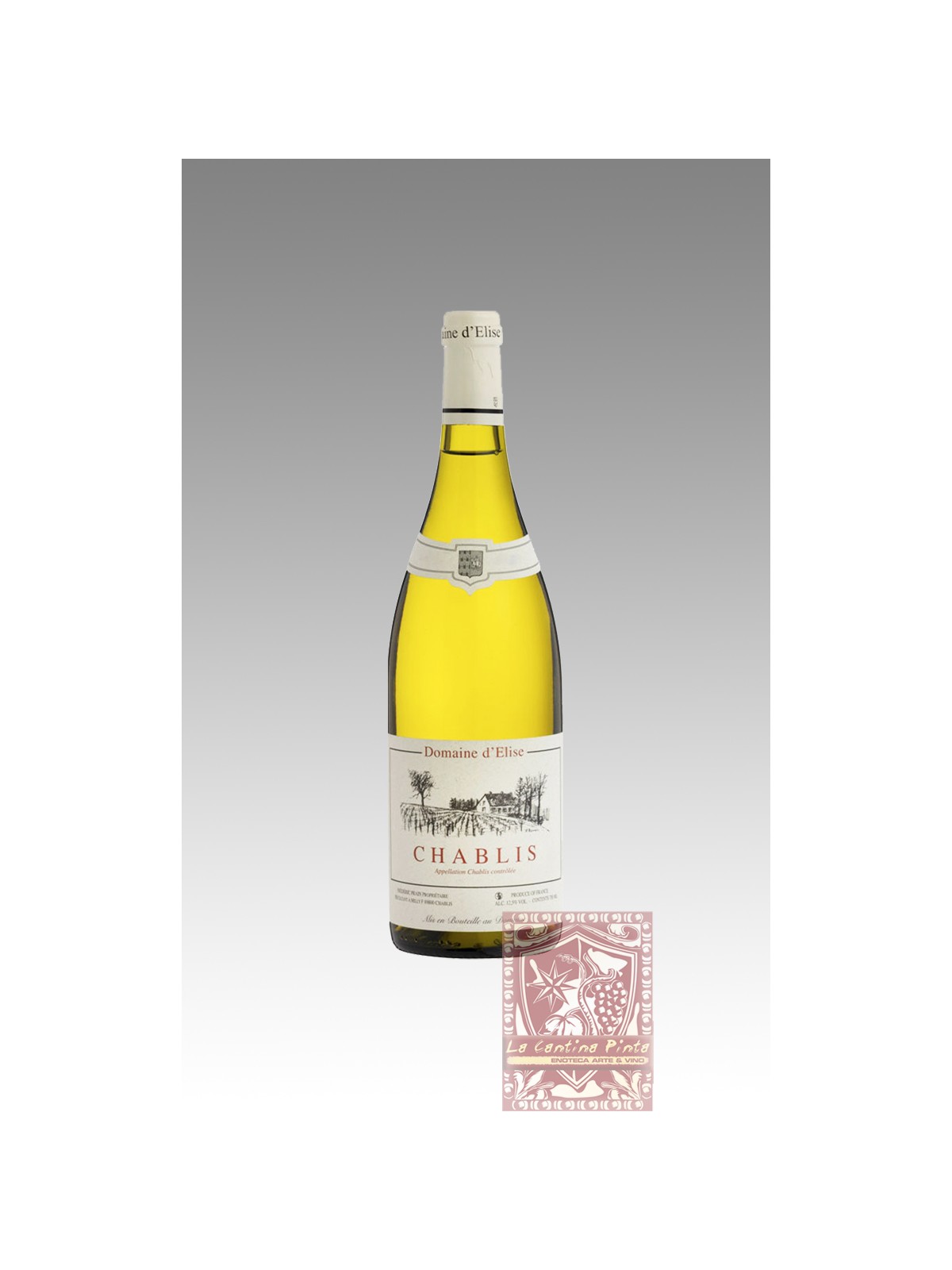 CHABLIS 2016 D'ELISE  - DOMAINE D'ELISE