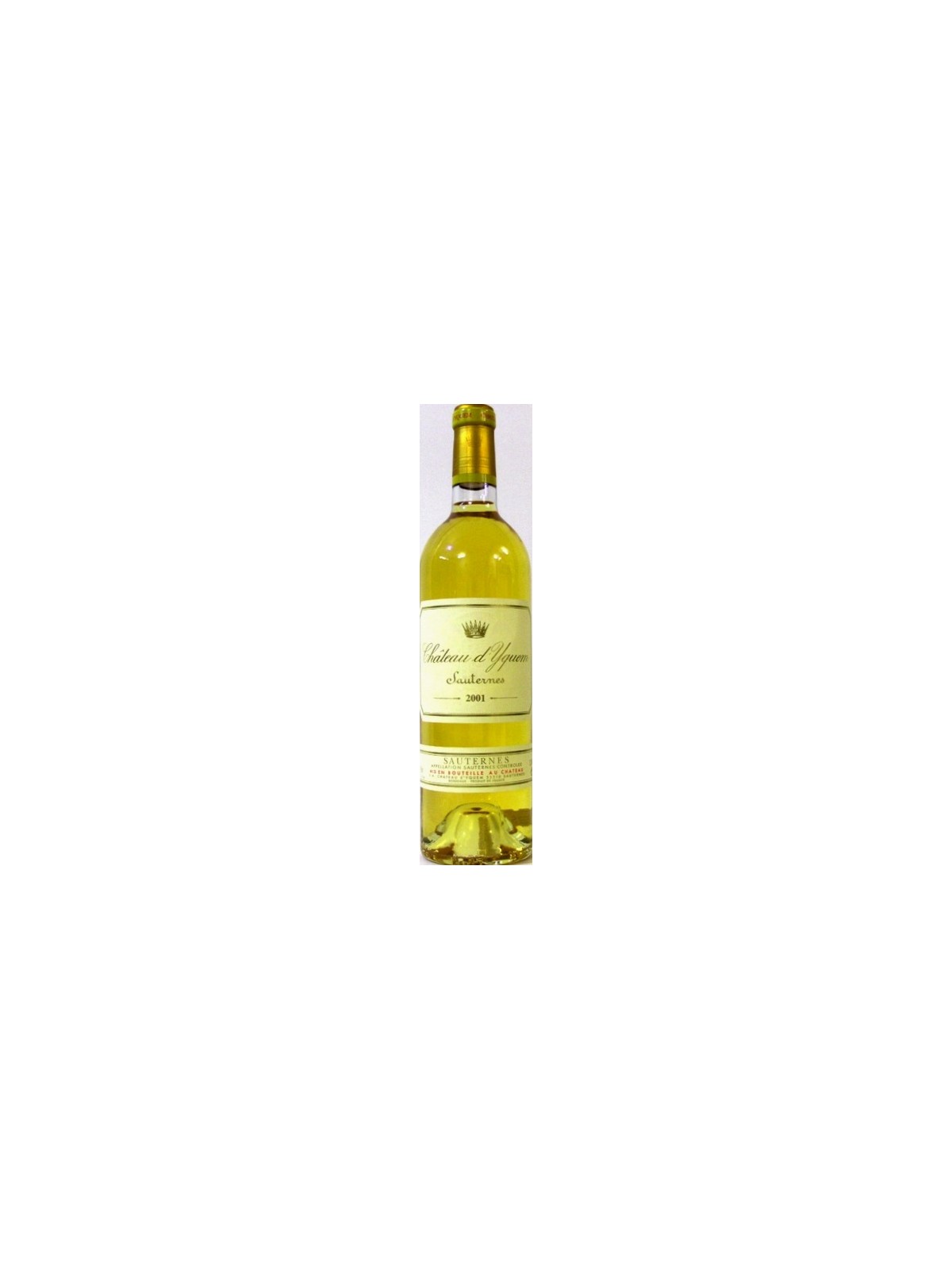 CHATEAU D'YQUEM 2001 SAUTERNES