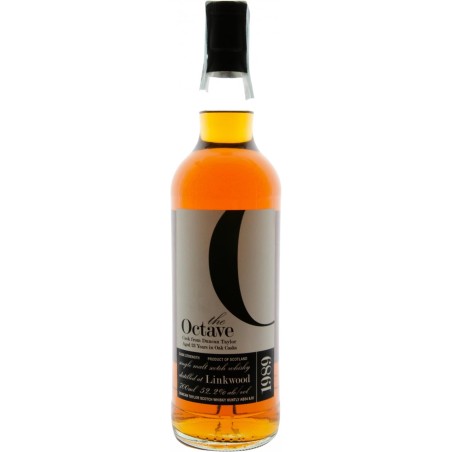 SINGLE MALT SCOTCH WHISKY LINKWOOD 1989 23 YEARS OLD THE OCTAVE - DUNCAN TAYLOR