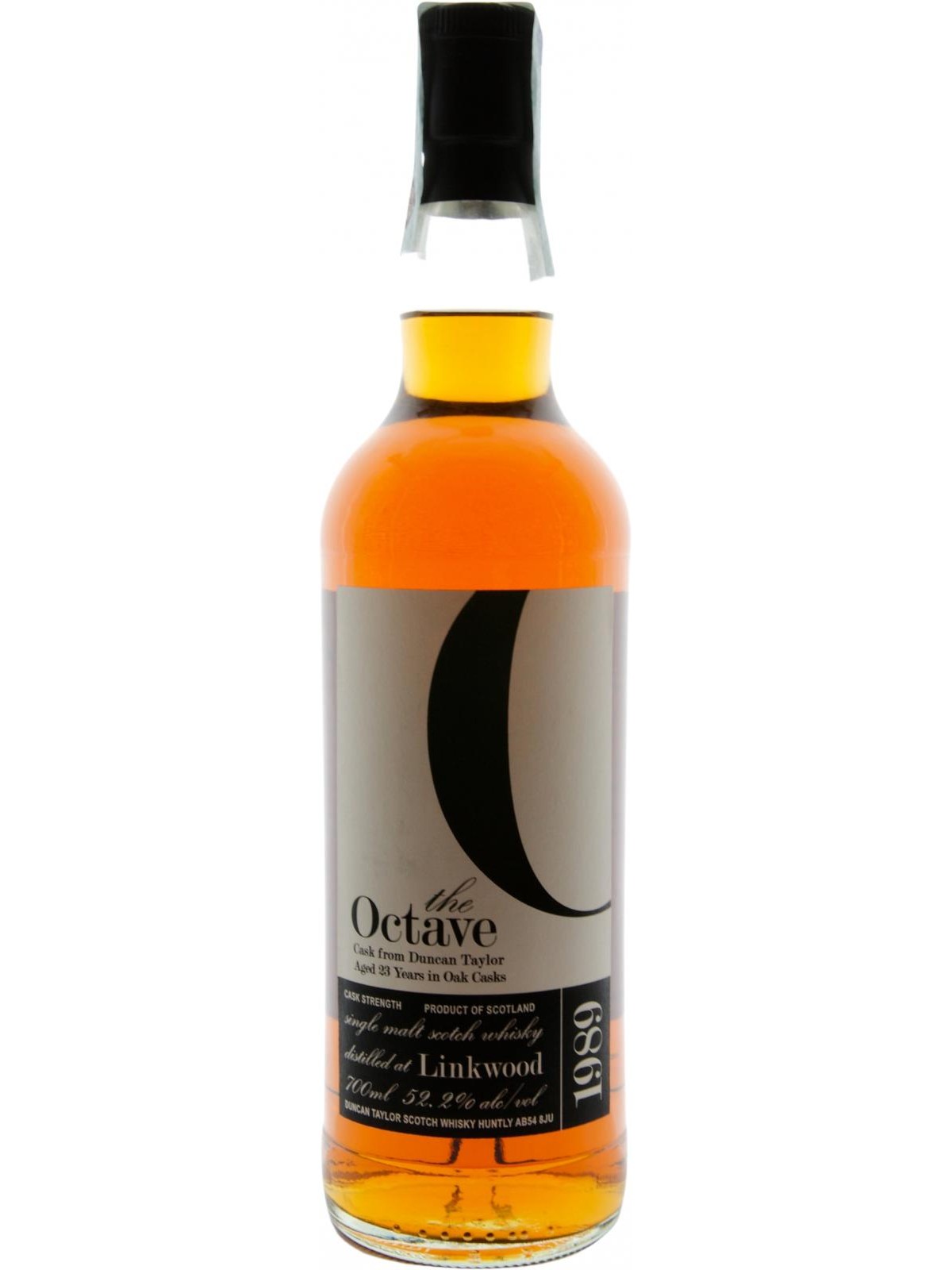SINGLE MALT SCOTCH WHISKY LINKWOOD 1989 23 YEARS OLD THE OCTAVE - DUNCAN TAYLOR