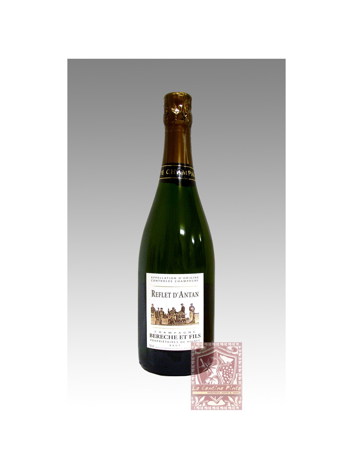 CHAMPAGNE  BRUT REFLET D'ANTAN MAGNUM I,5 LT. BERECHE ET FILS DEG 01/2012
