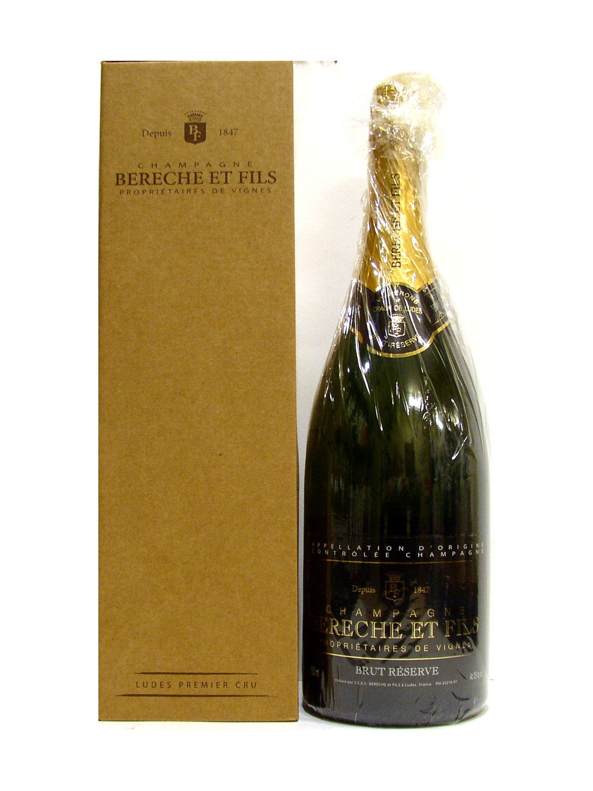 CHAMPAGNE  BRUT RESERVE MAGNUM 1,5 LT. BERECHE ET FILS