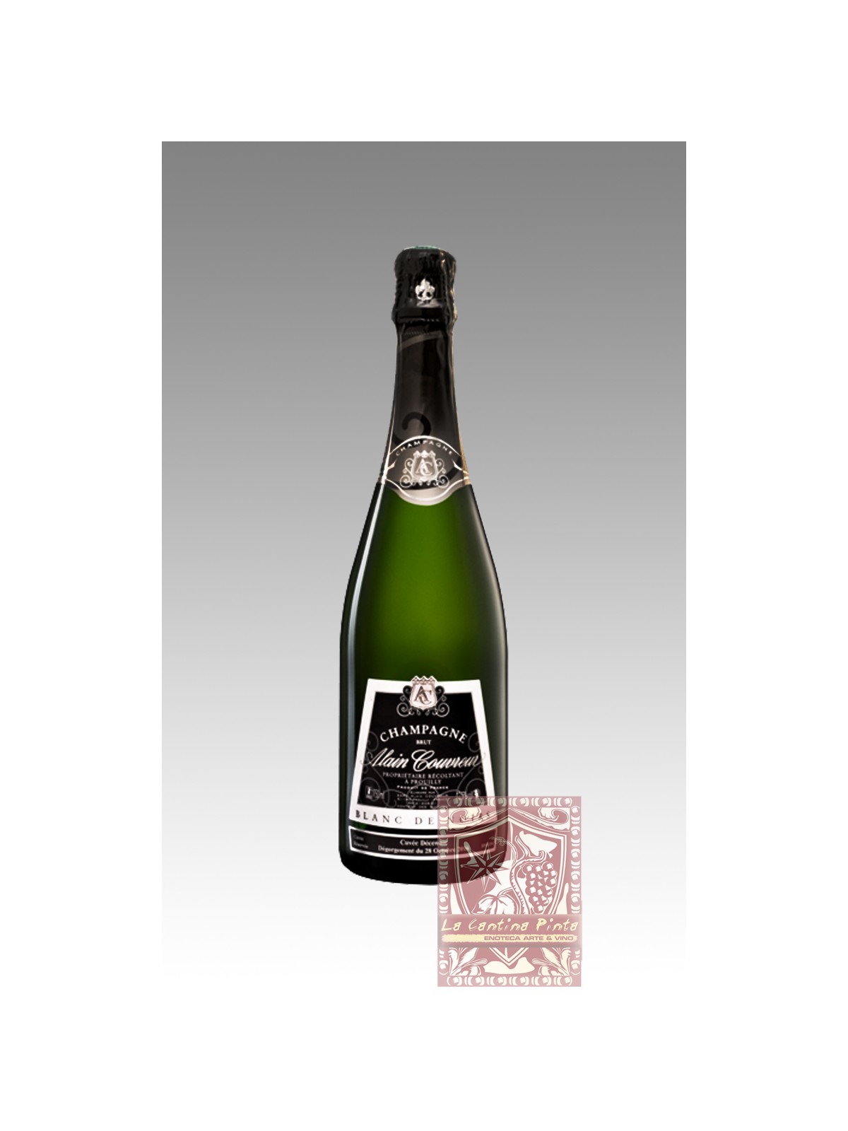 CHAMPAGNE ALAIN COUVREUR BLANC DE NOIRS  BRUT