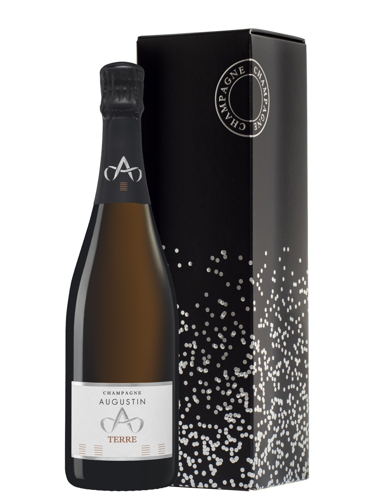 CHAMPAGNE AUGUSTIN "TERRE" BLANC DE NOIR BRUT (BIODINAMICO)