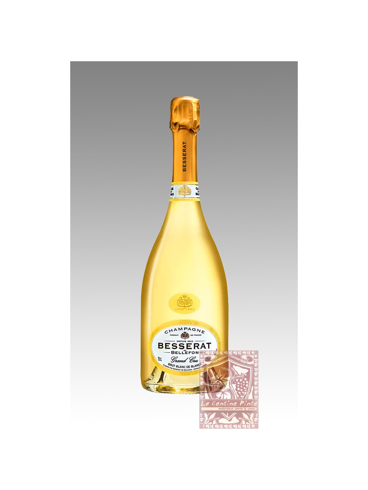 CHAMPAGNE BESSERAT DE BELLEFON CUVEE DES MOINES BLANC DE BLANCS BRUT