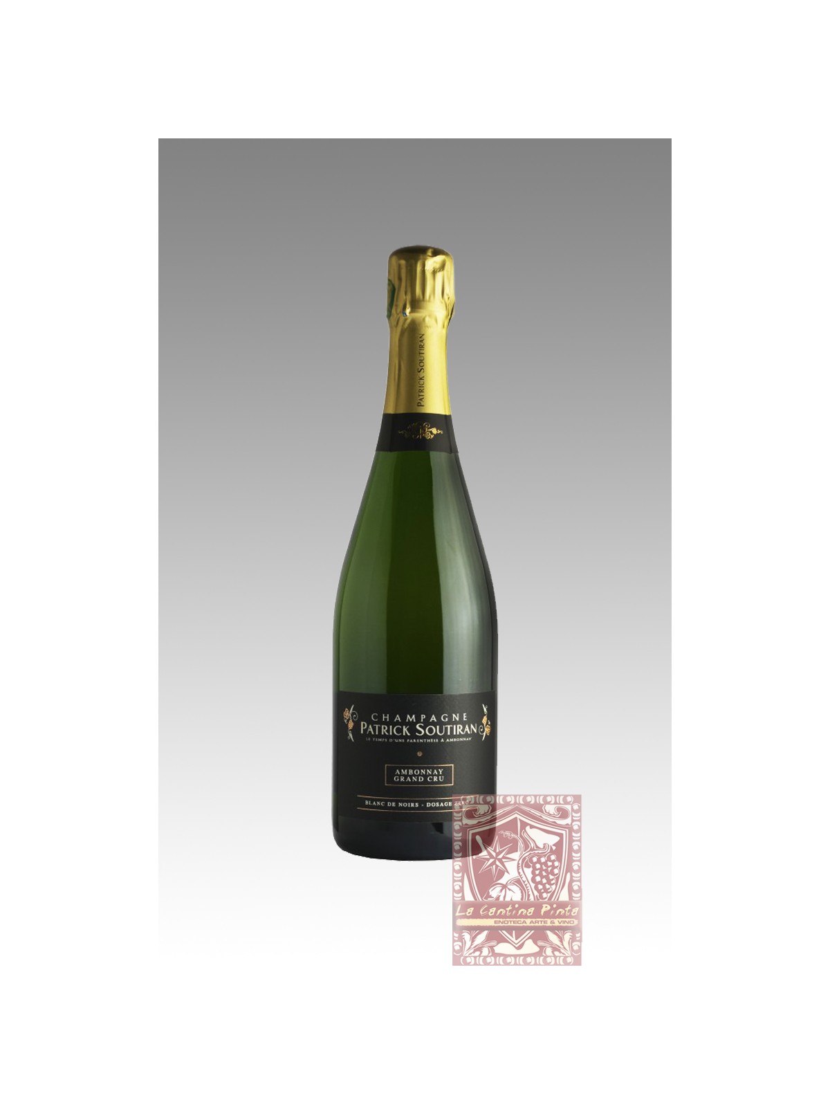 CHAMPAGNE BLANC DE NOIRS GRAN CRU BRUT  PATRICK SOUTIRAN