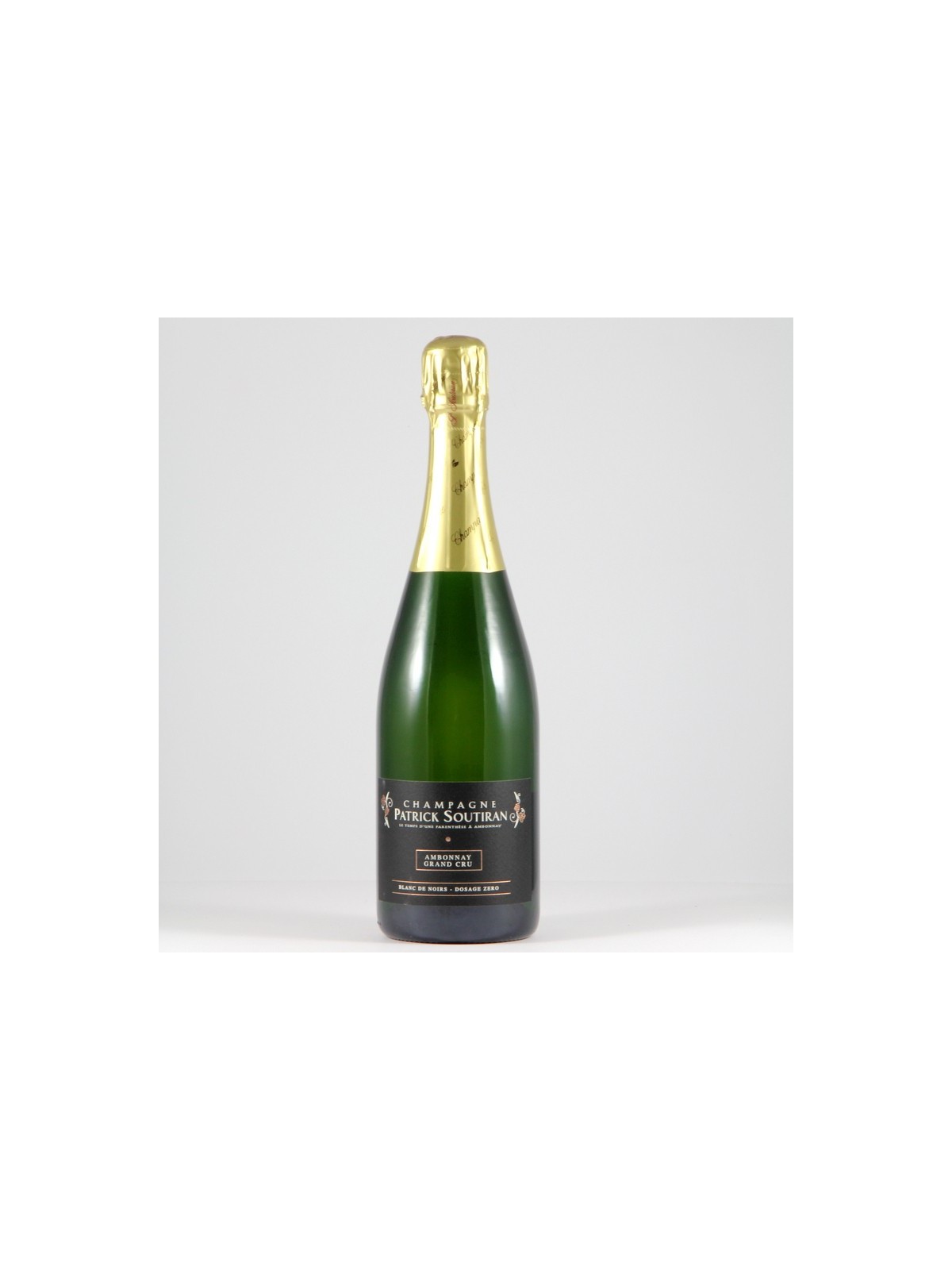 CHAMPAGNE BLANC DE NOIRS GRAN CRU ZERO DOSAGE  PATRICK SOUTIRAN