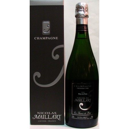 CHAMPAGNE BLANC DE NOIRS LES FRANC DE PIED 2008 PREMIER CRU EXTRA BRUT - NICOLAS MAILLART