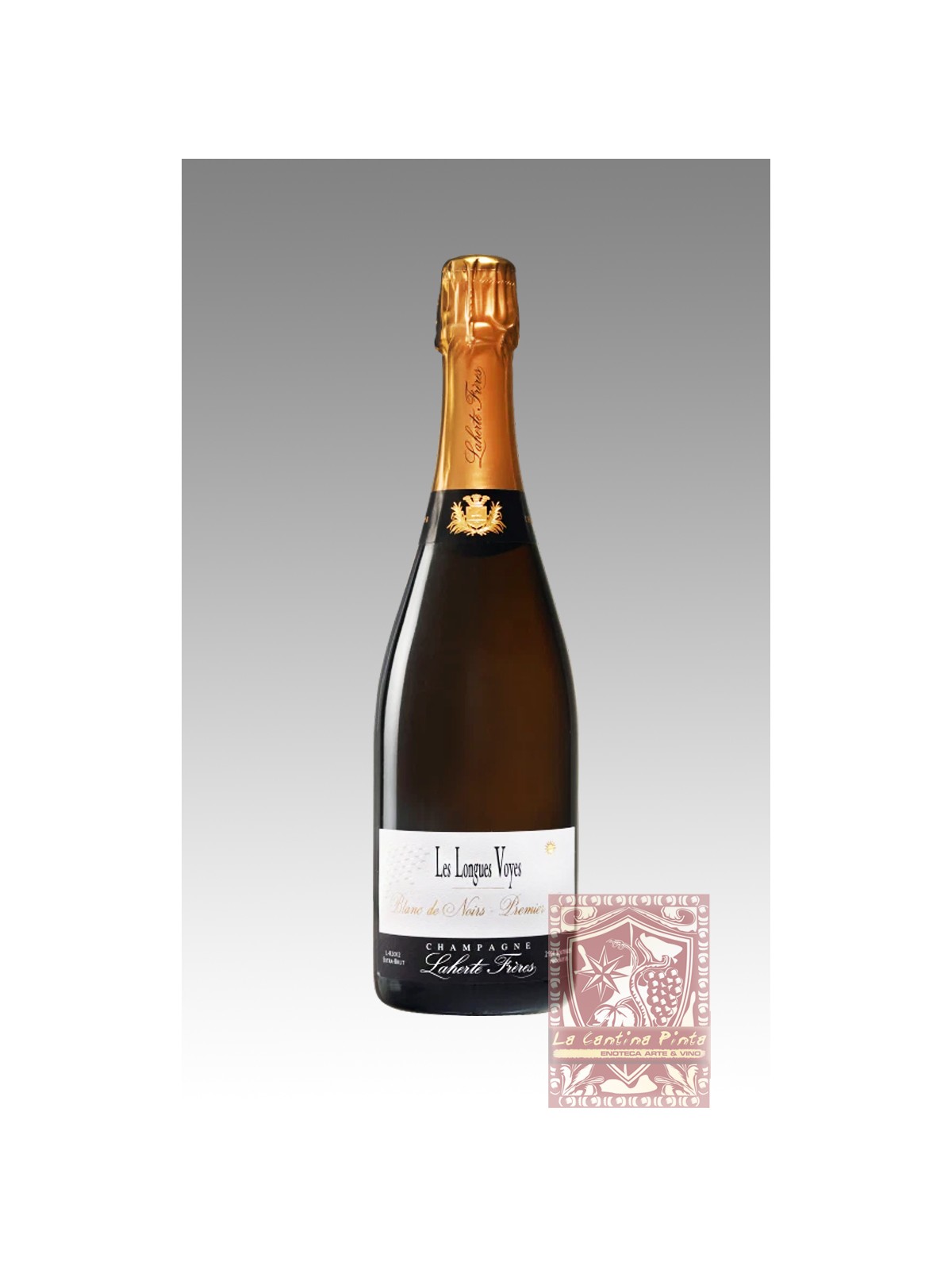 CHAMPAGNE BLANC DE NOIRS PREMIER CRU LES LONGUES VOYES EXTRA BRUT LAHERTE FRERES
