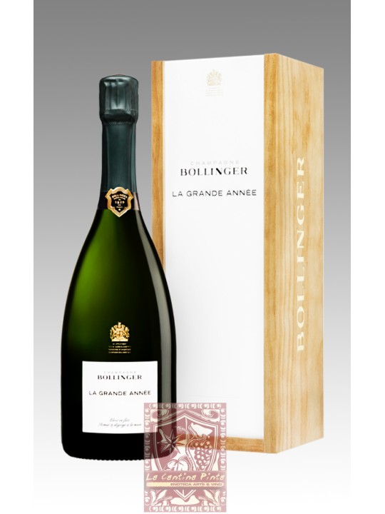 CHAMPAGNE BOLLINGER LA GRANDE ANNEE' 2008 BRUT COFFRET