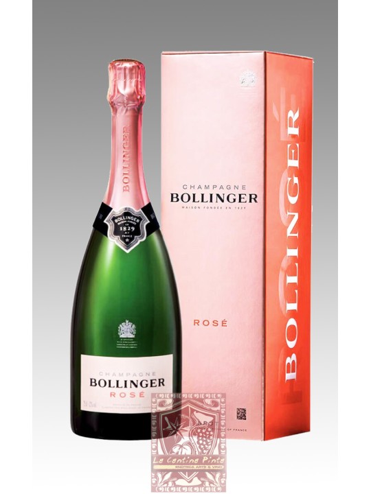 CHAMPAGNE BOLLINGER ROSE' ASTUCCIATO BRUT