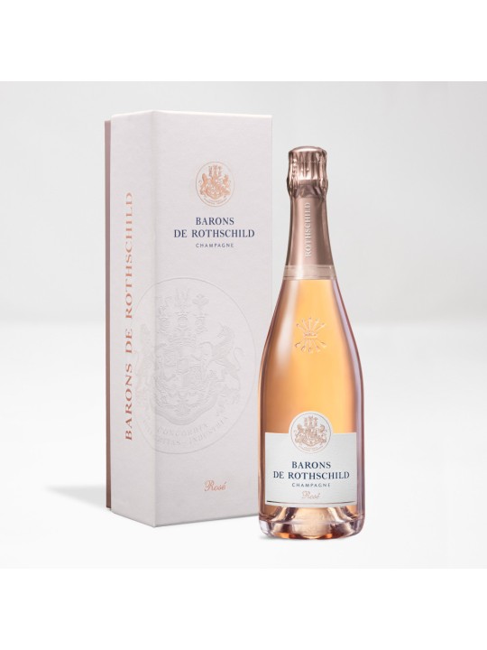CHAMPAGNE BRUT ROSE'  ASTUCCIATO  BARONS DE ROTHSCHILD