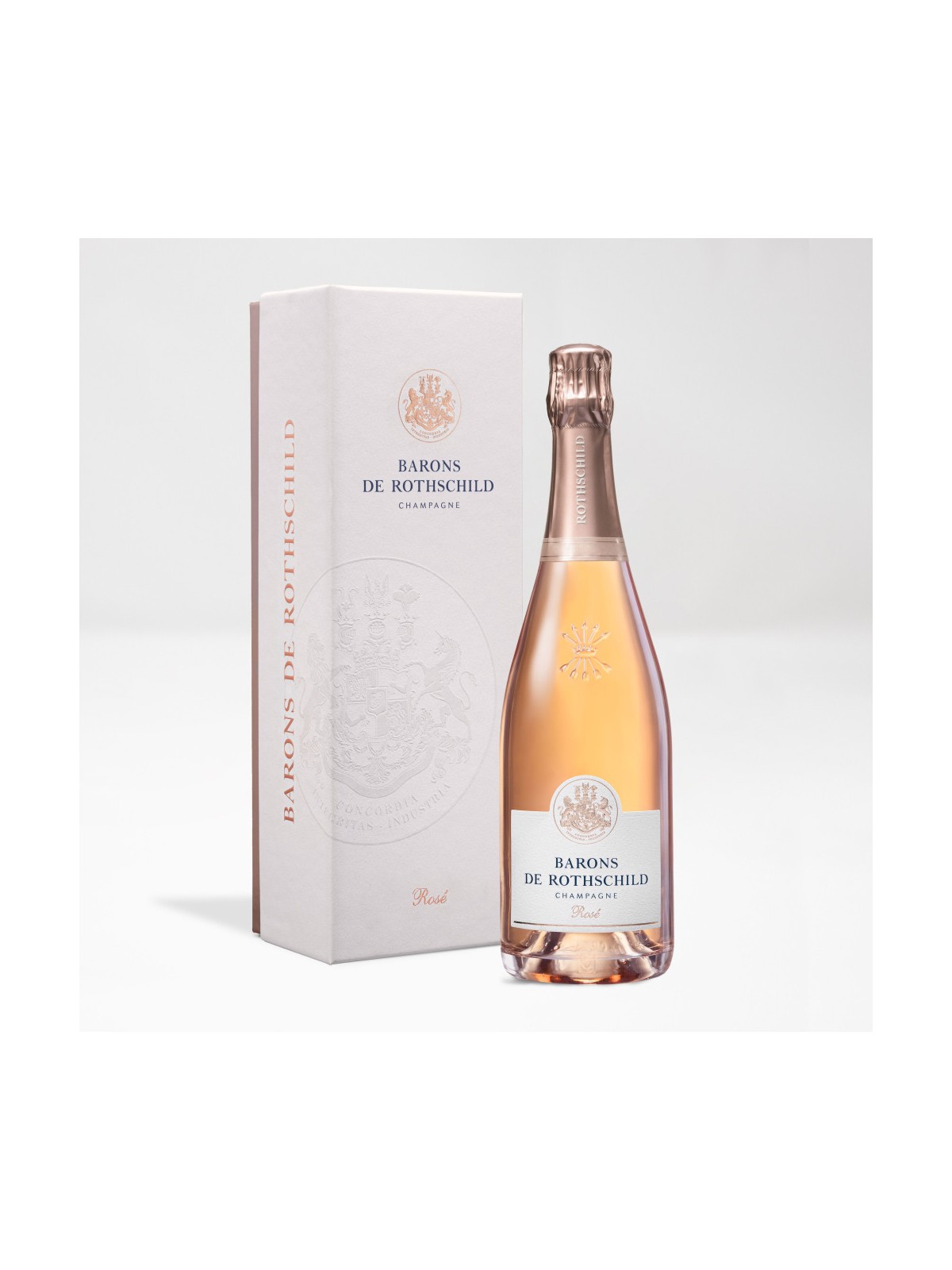 CHAMPAGNE BRUT ROSE'  ASTUCCIATO  BARONS DE ROTHSCHILD
