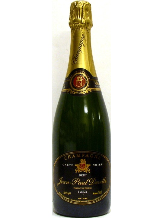 CHAMPAGNE CARTE NOIRE BRUT - JEAN-PAUL DEVILLE
