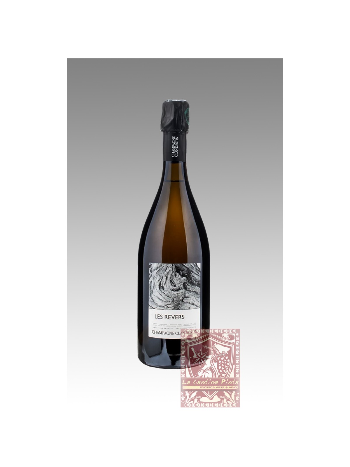 CHAMPAGNE CLANDESTIN  LES REVERS BRUT NATURE 2019
