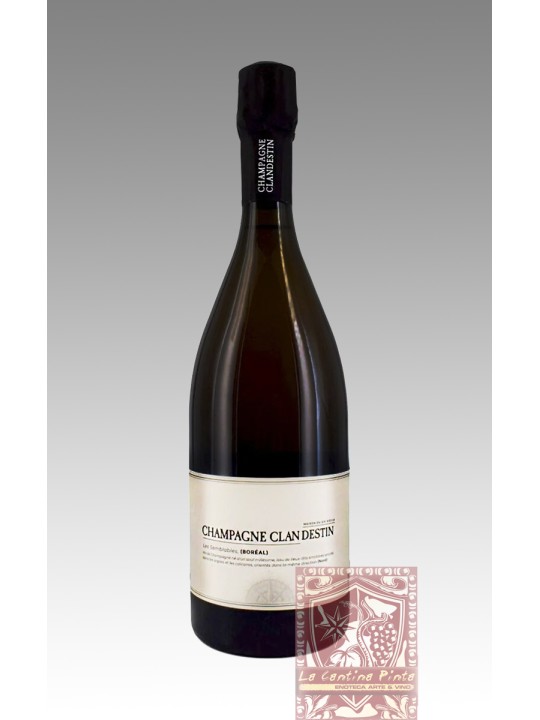 CHAMPAGNE CLANDESTIN  LES SEMBLABLES BOREAL BRUT NATURE 2019