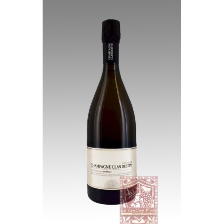 CHAMPAGNE CLANDESTIN  LES SEMBLABLES BOREAL BRUT NATURE 2019