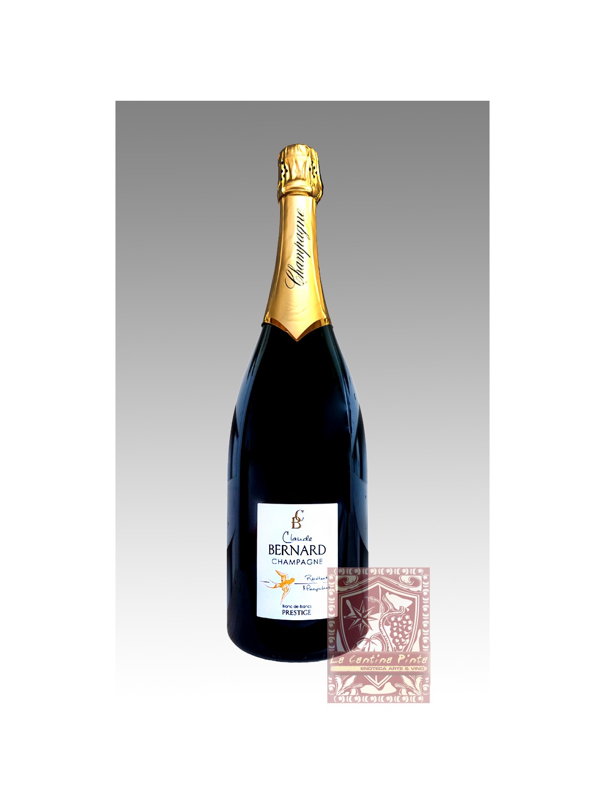 CHAMPAGNE CLAUDE BERNARD BRUT PRESTIGE BDB MAGNUM 1,5 LT