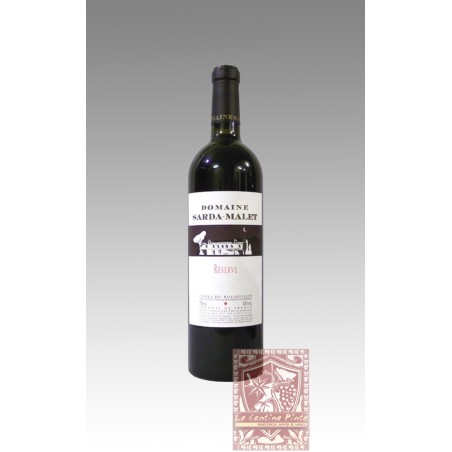 COTES DU ROUSSILLON RESERVE 2002 SARDA MALET