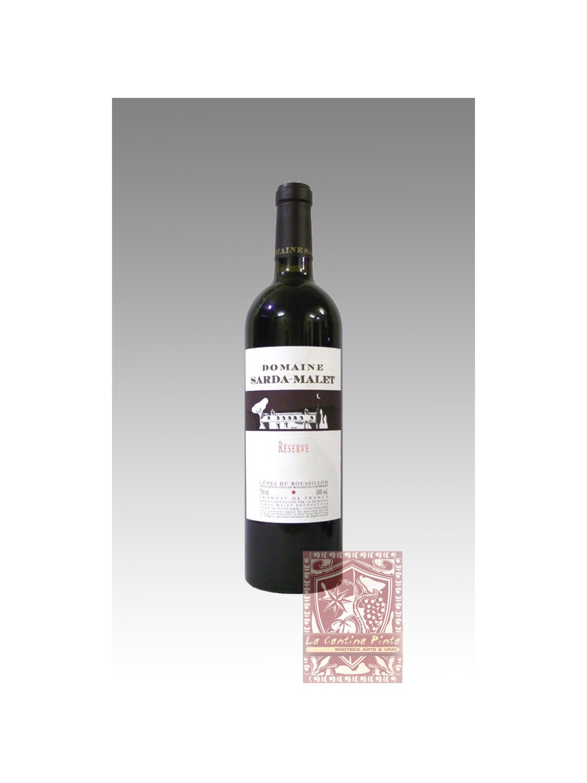 COTES DU ROUSSILLON RESERVE 2002 SARDA MALET