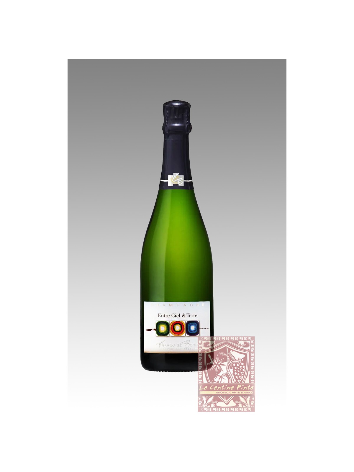 CHAMPAGNE CUVEE "ENTRE CIEL ET TERRE" BRUT BLANC DE NOIRS BRUT- FRANCOISE BEDEL