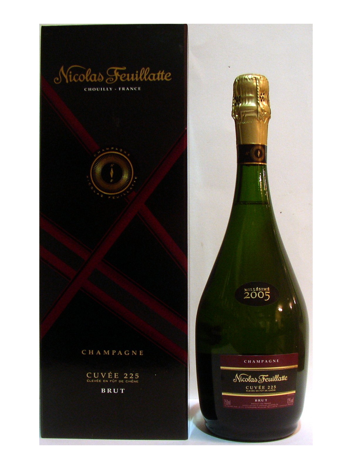 CHAMPAGNE CUVEE 225 BRUT MILLESIME 2005 - NICOLAS FEUILLATTE