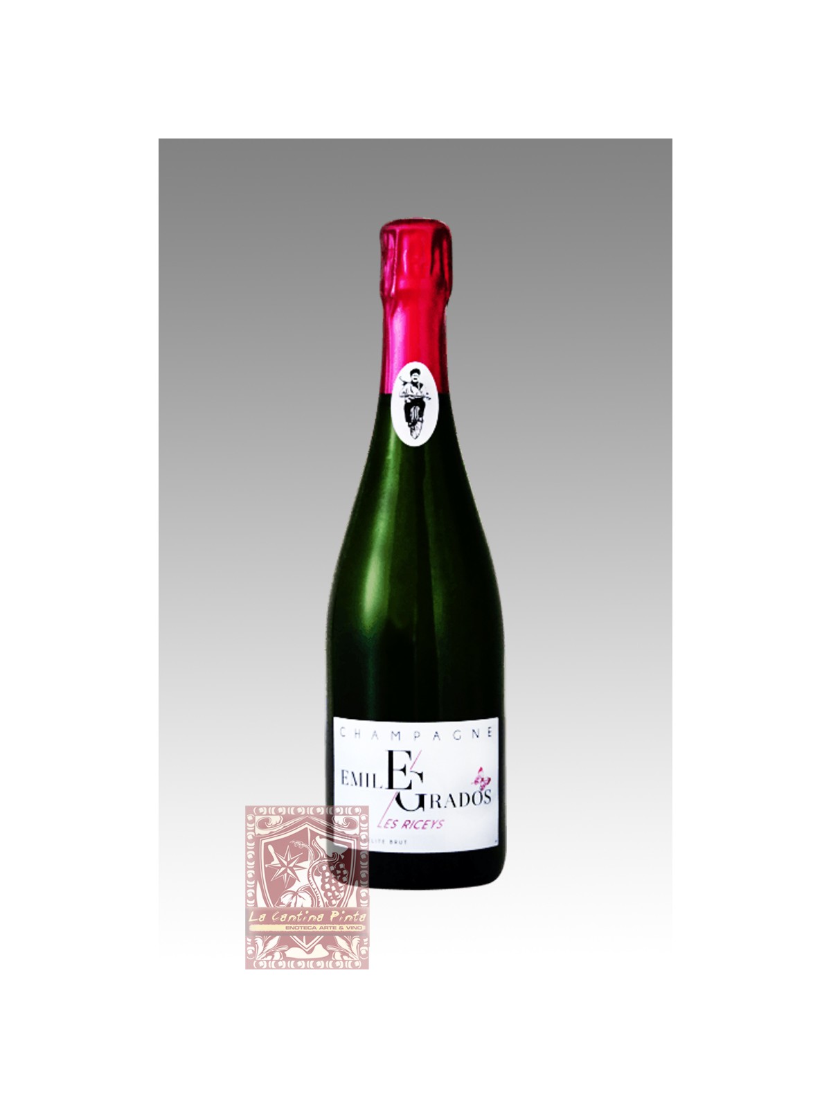 CHAMPAGNE CUVEE BRUT RUBELLITE' EMILE GRADOS