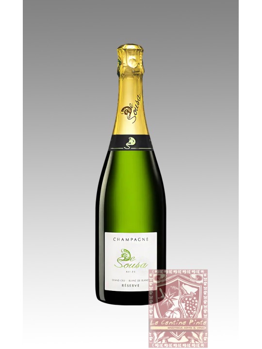 CHAMPAGNE DE SOUSA GRAND CRU RESERVE BRUT BLANC DE BLANCS